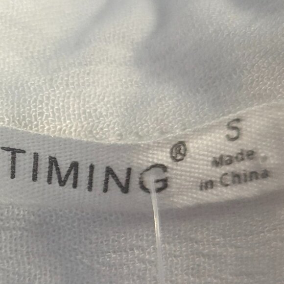 NWT Timing Size Small White Blouse - Picture 6 of 16